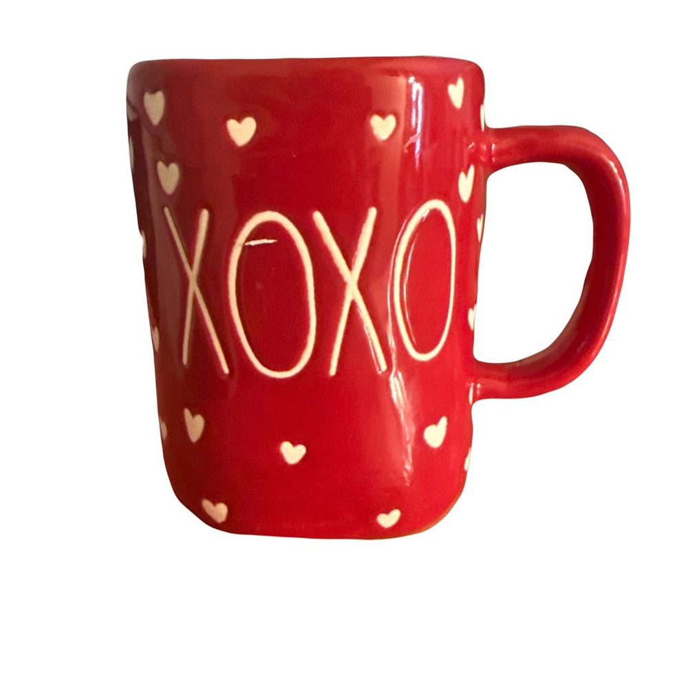 Red XOXO Heart Mug